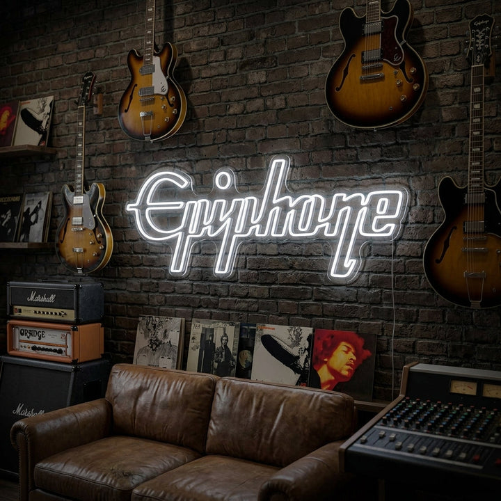 "Epiphone" Neonskilt