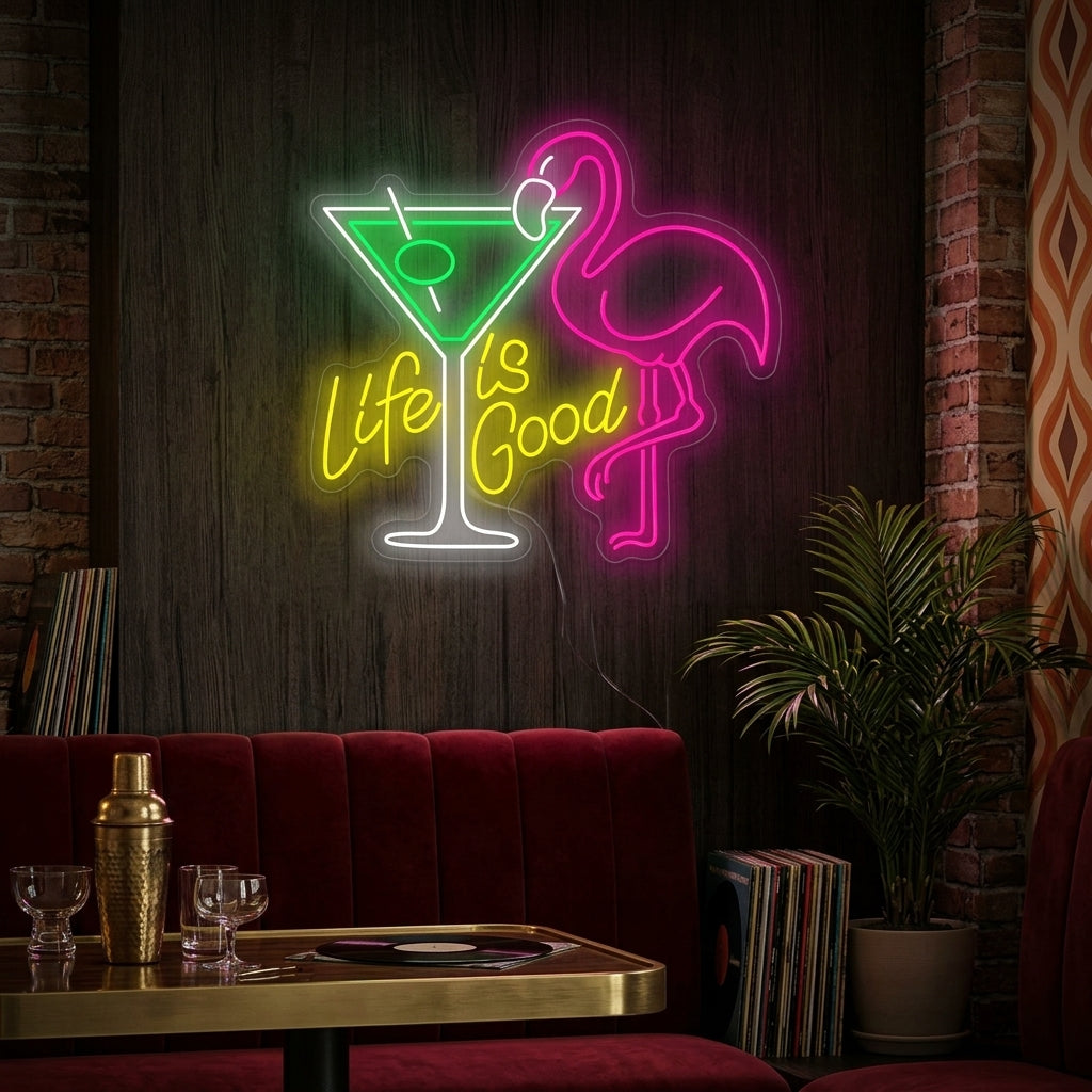 "Life Is Good" Neonskilt