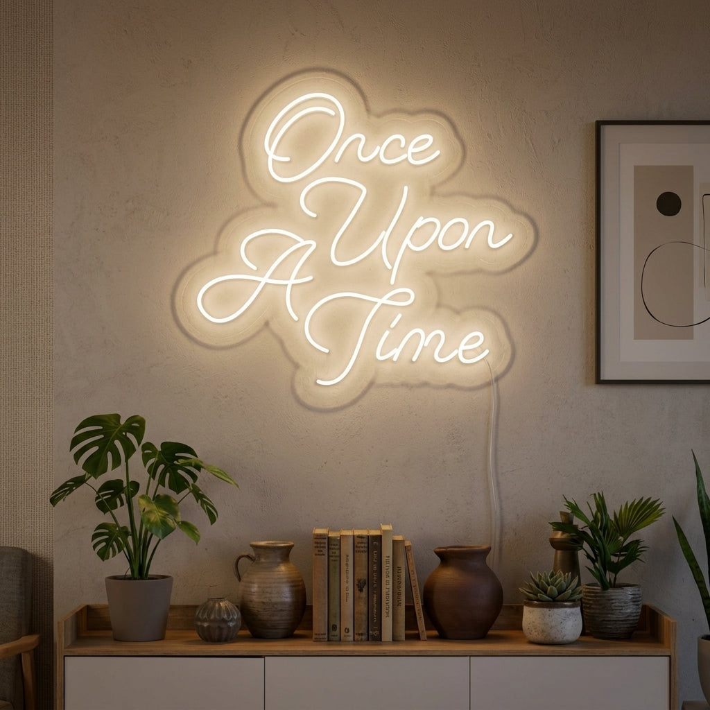 "Once Upon A Time" Neonskilt