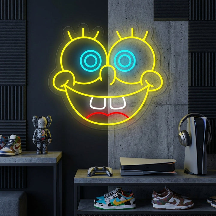 "Bob-Tegneserie" Neonskilt