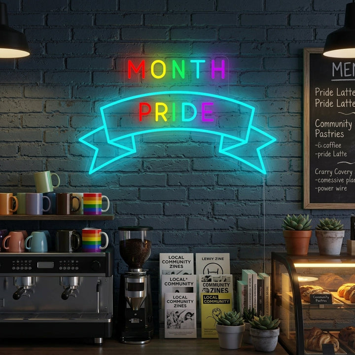"LGBT Month Pride" Neonskilt