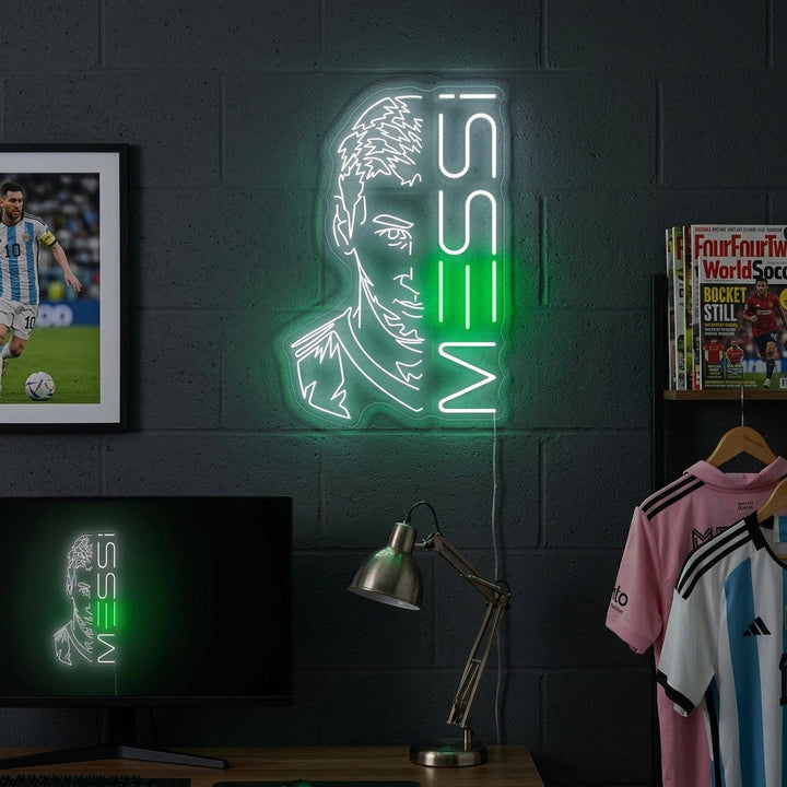 "Messi" Neonskilt