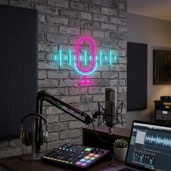 "Podcast" Neonskilt