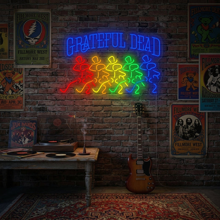 "Grateful Dead" Neonskilt