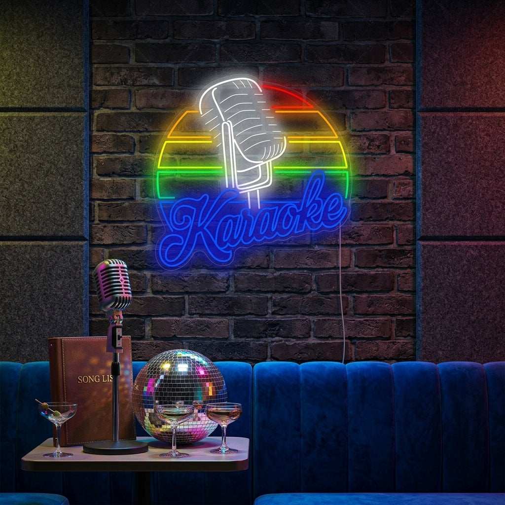 "Karaoke" Neonskilt