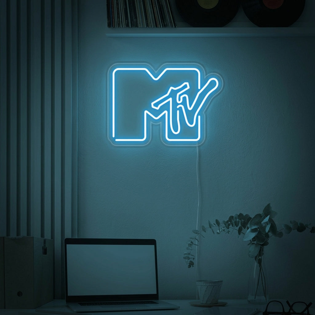 "MTV logo" Neonskilt