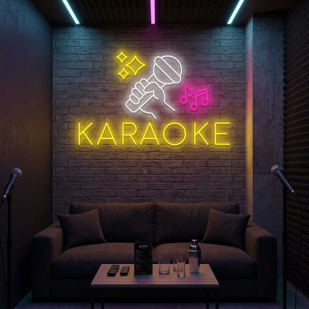 "Karaoke" Neonskilt