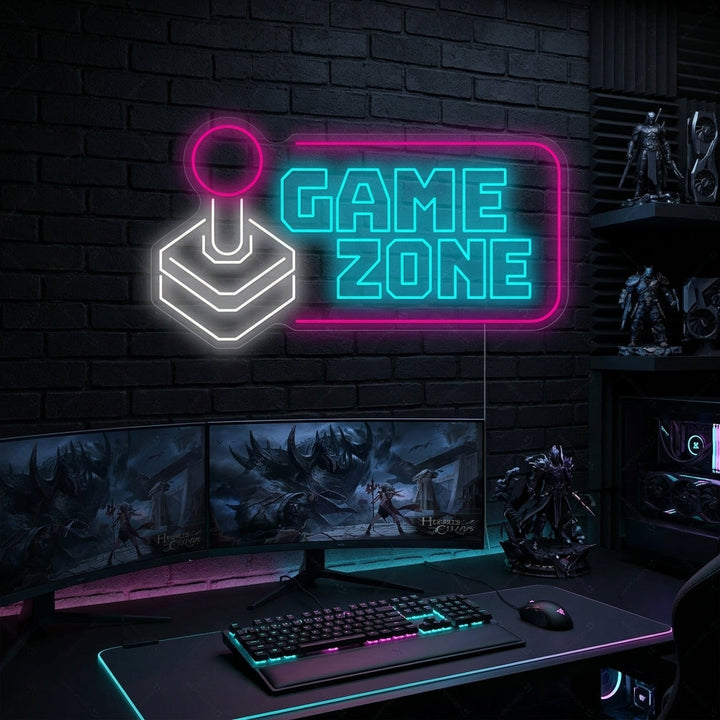 "Game Zone" Neonskilt