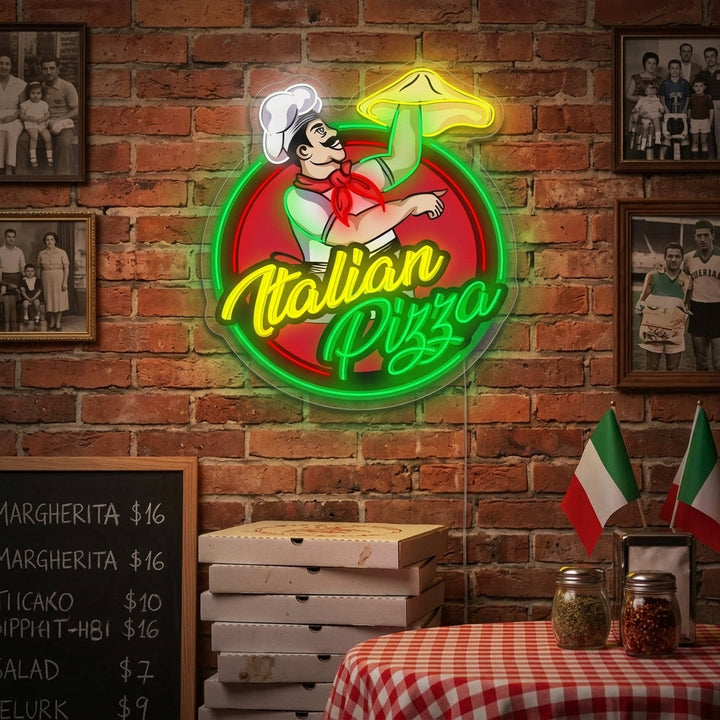 "Italian Pizza" Neonskilt