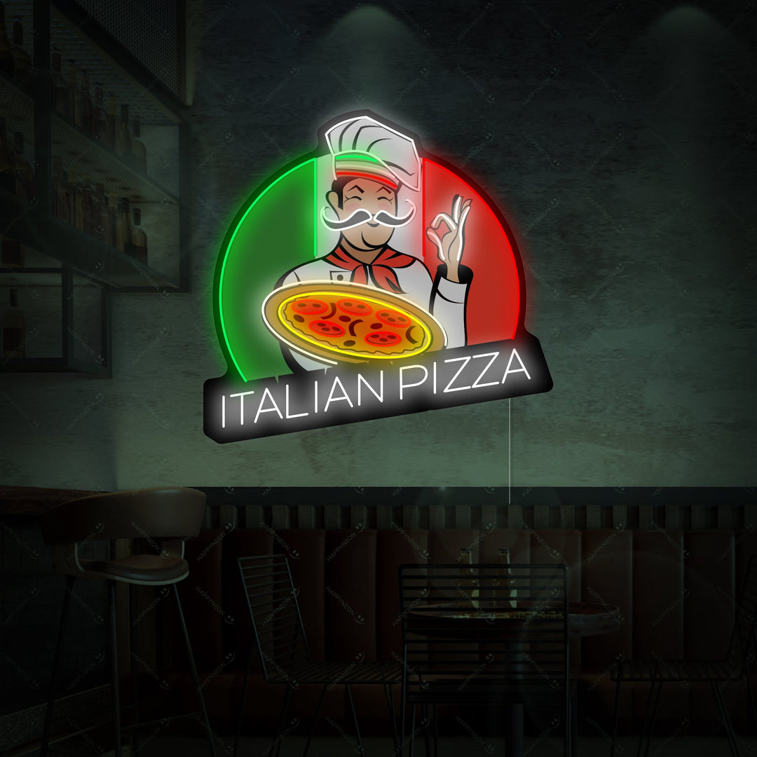 "Italian Pizza" Neonskilt