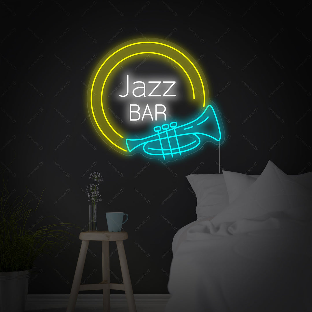 "Jazz Bar" Neonskilt