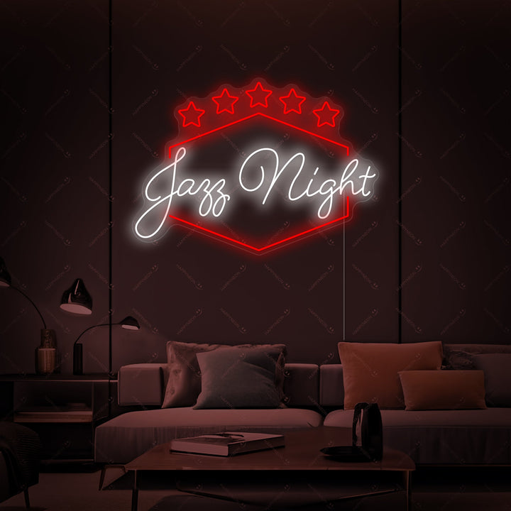 "Jazz Night" Neonskilt