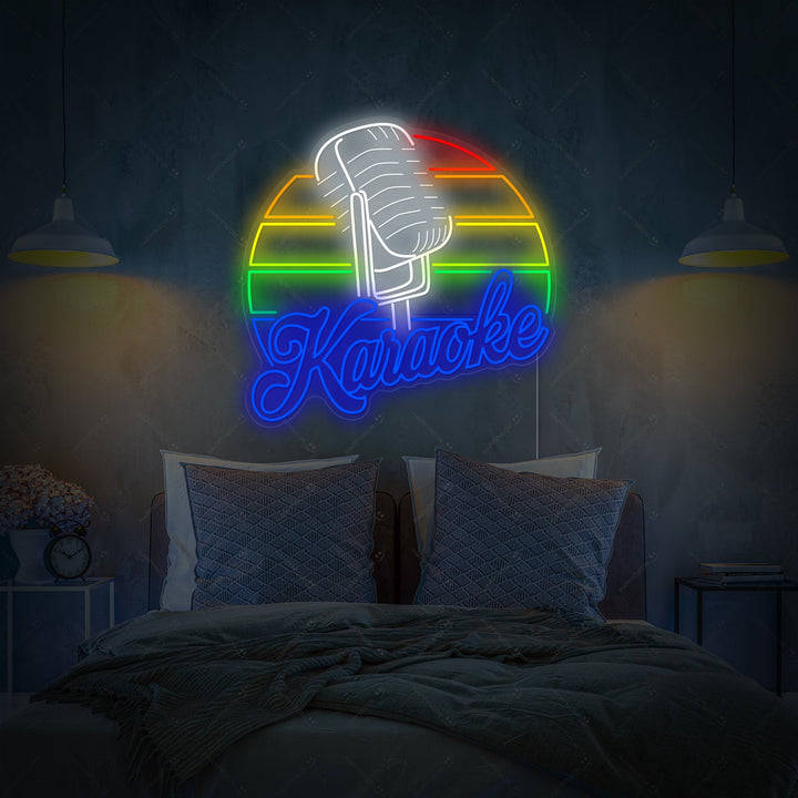 "Karaoke" Neonskilt
