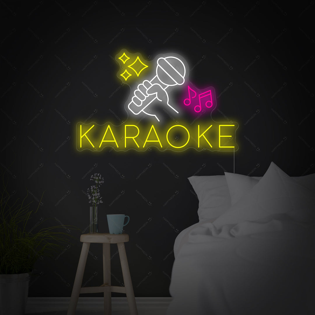 "Karaoke" Neonskilt