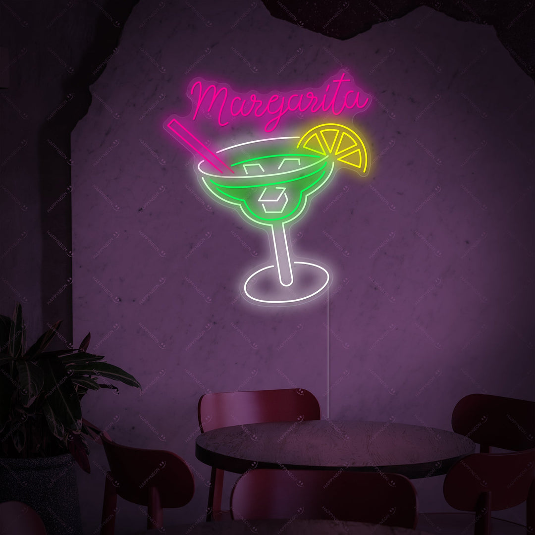 "Margarita" Neonskilt