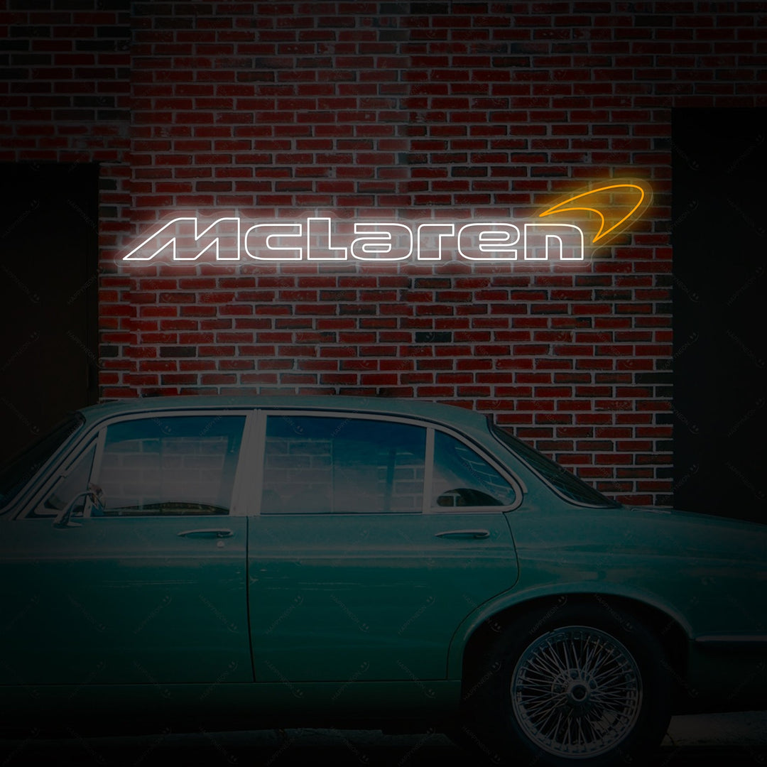 "Mclar-Car" Neonskilt