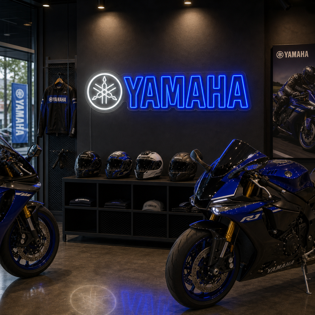 "Yamaha" Neonskilt