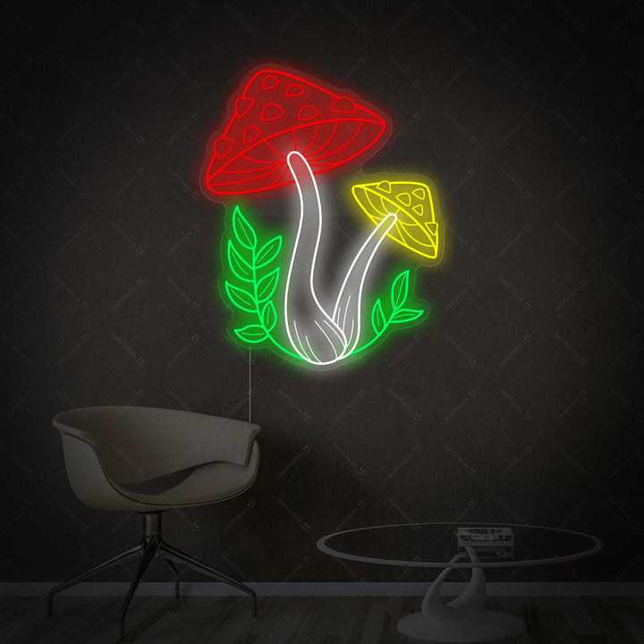 "Sopp" Neonskilt