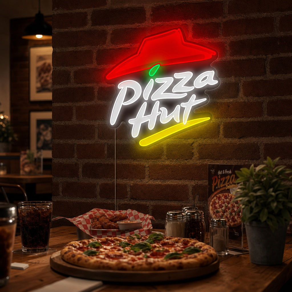 "Pizza Brand Logo" Neonskilt