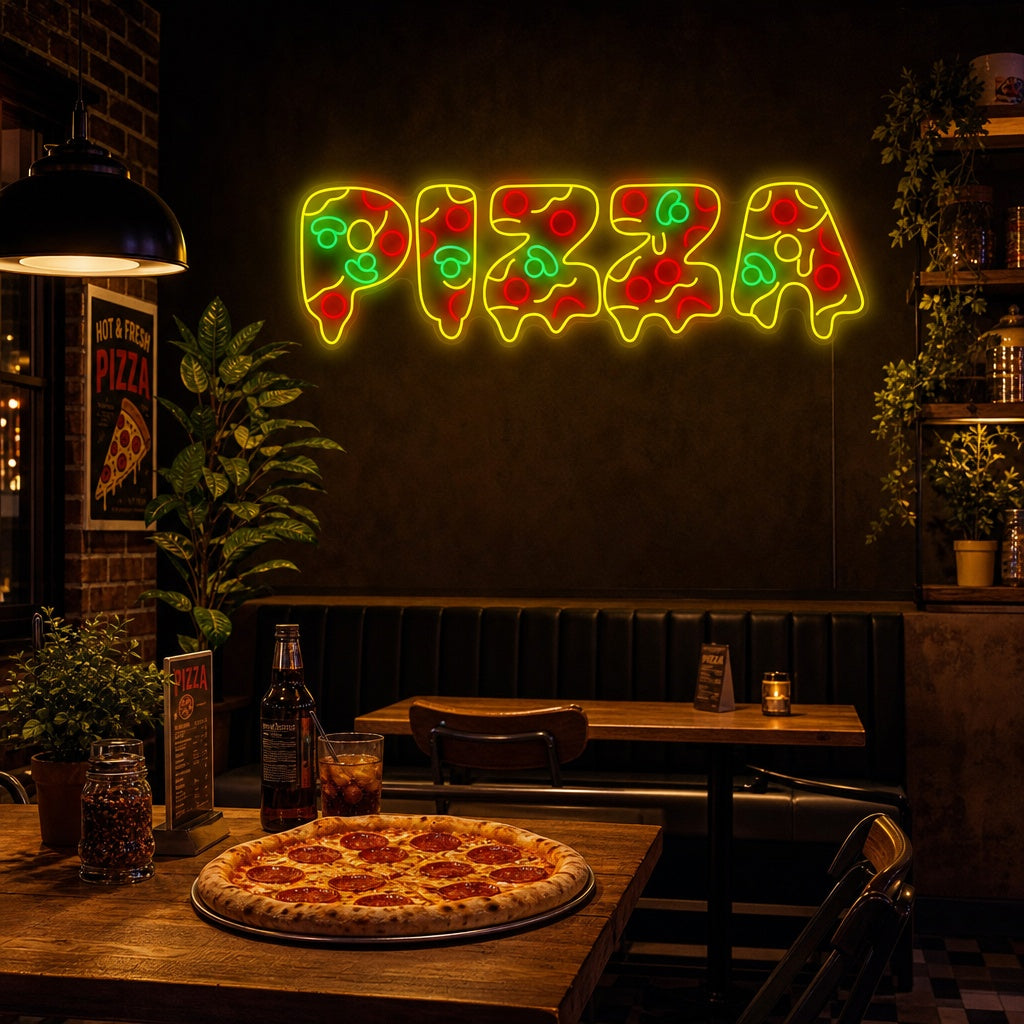 "Pizza" Neonskilt
