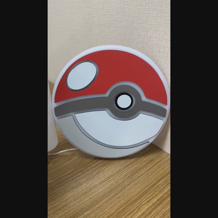 "Poke Ball" Neon Like