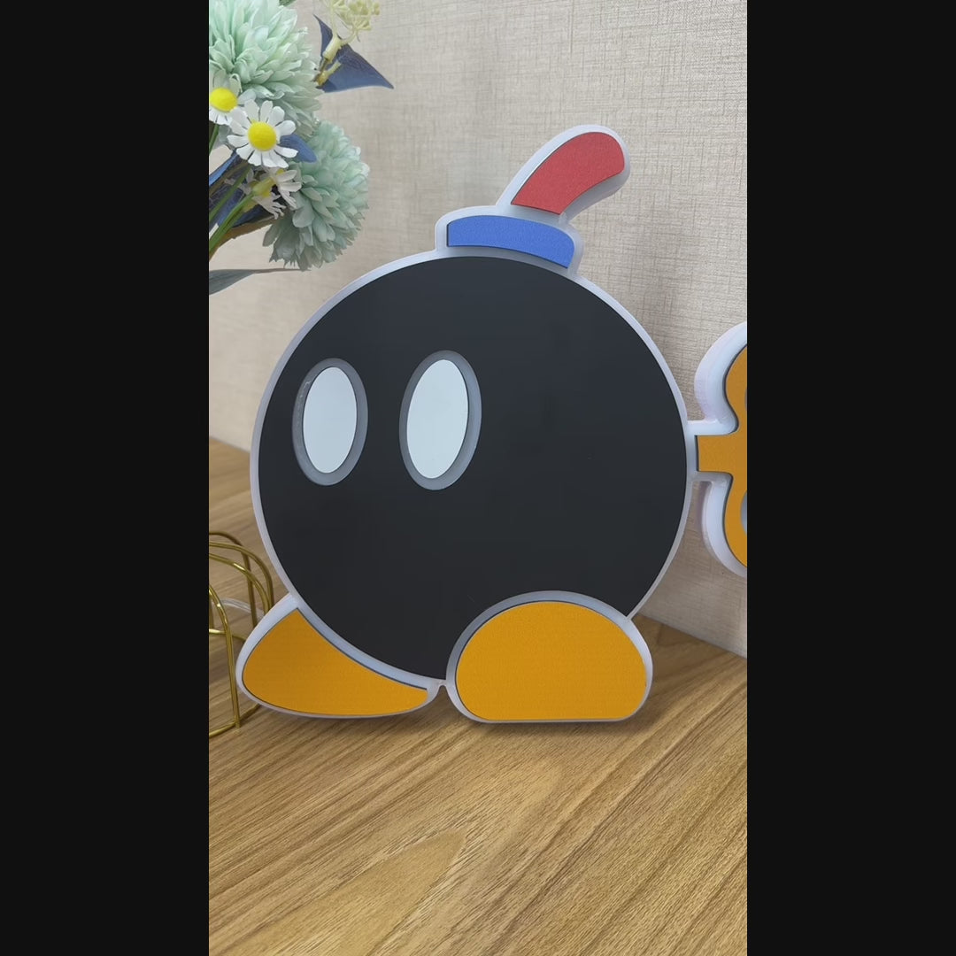 "Mario Bob-Omb" Neon Like