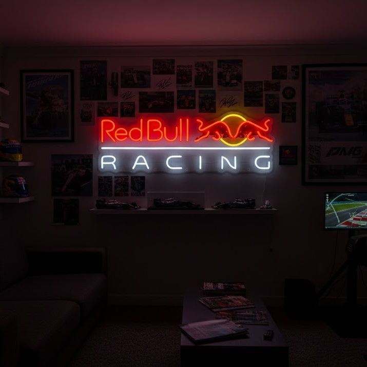 "RedBull Racing" Neonskilt