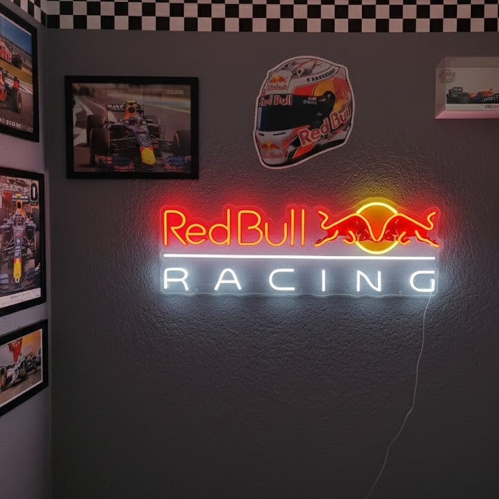 "RedBull Racing" Neonskilt