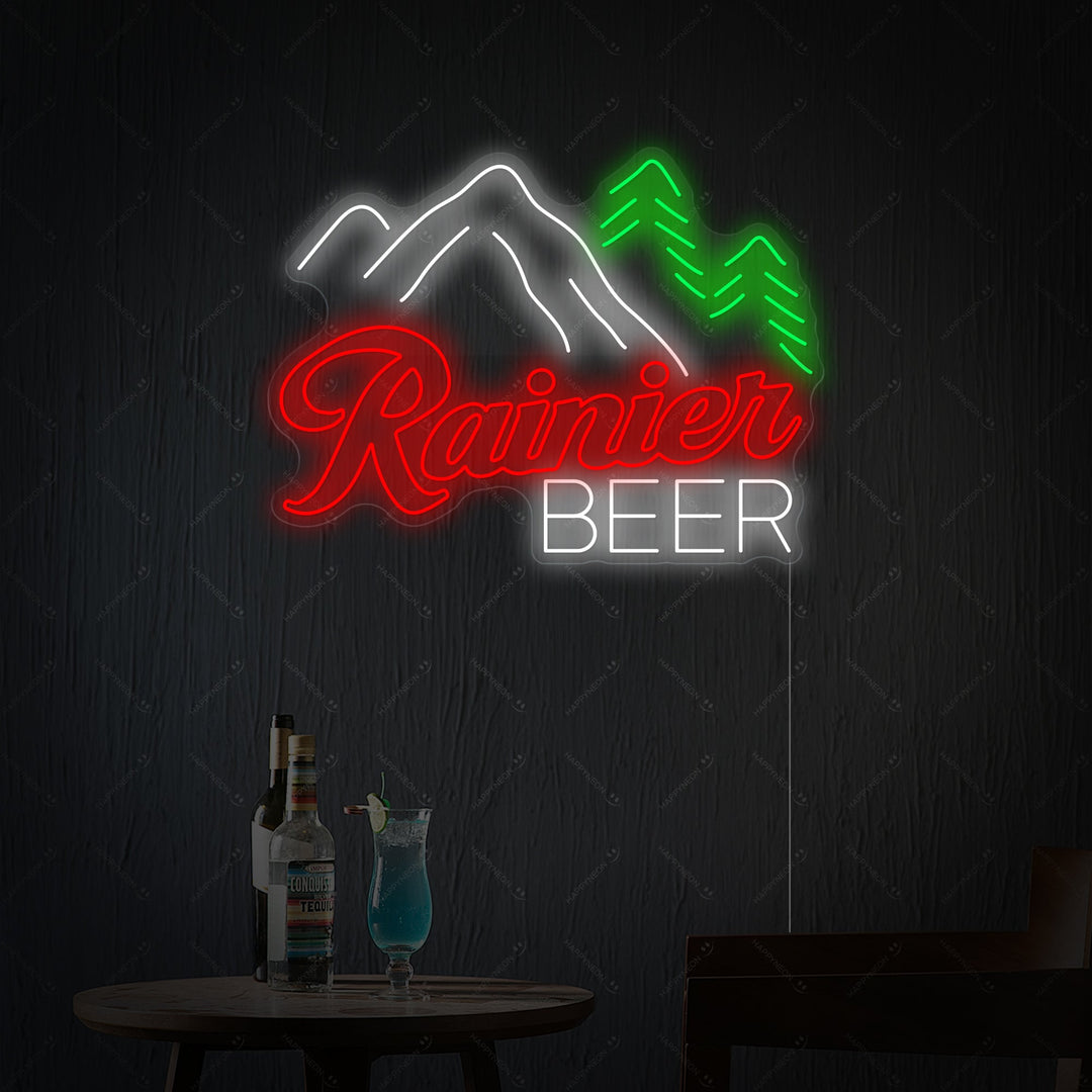 "Rainier Beer" Neonskilt