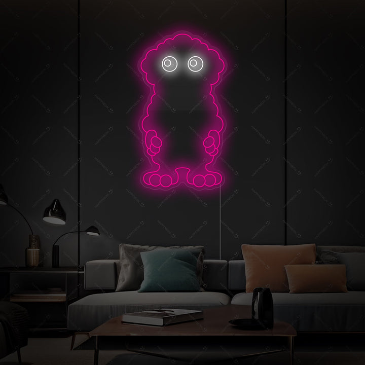 "Scoop" Neonskilt