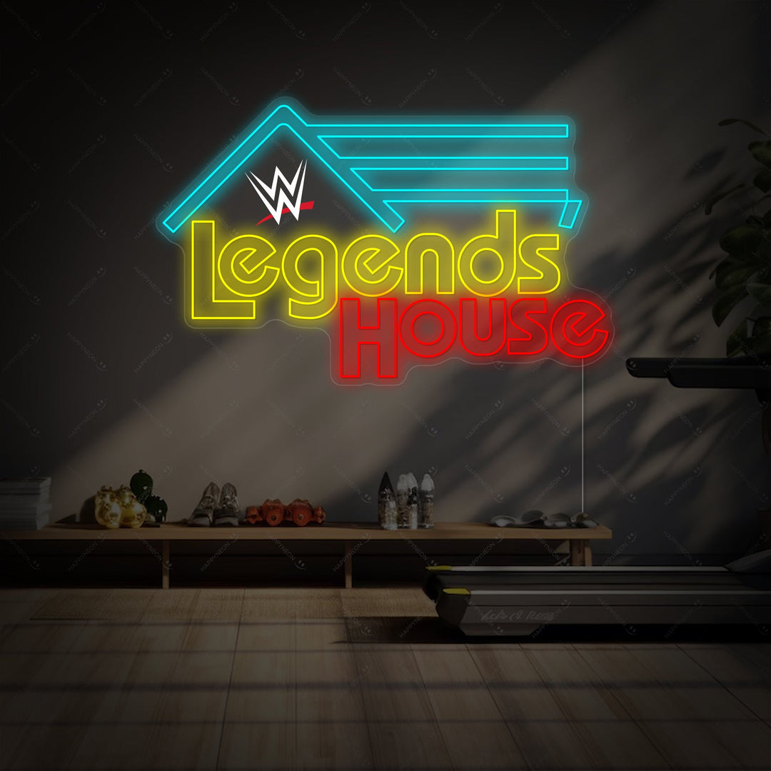 "Wwe Legends House" Neonskilt