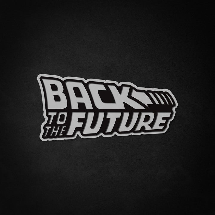 "Back To The Future 1985" Neon Like