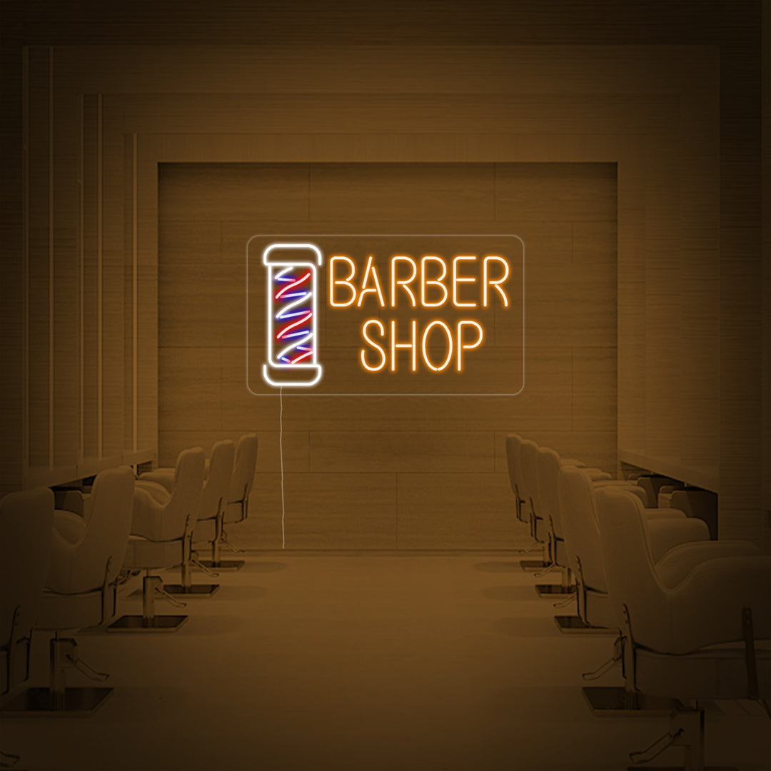 "Barber Shop" Neonskilt