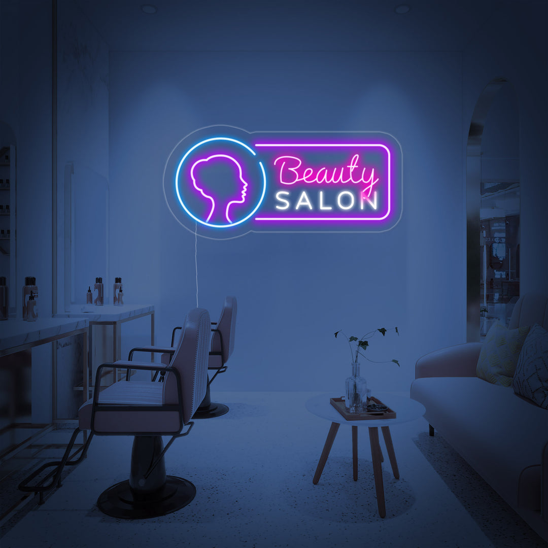 "Beauty Salon" Neonskilt