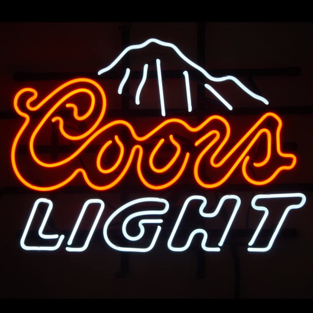 "Coors Light" Neonskilt