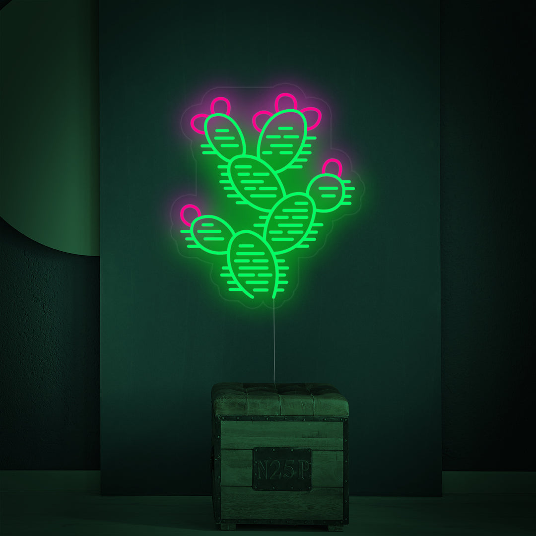 "Kaktus Ørkenplanter" Neonskilt