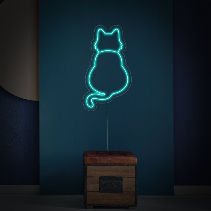 "Katt" Neonskilt
