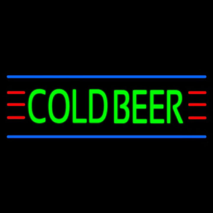 "Cold Beer" Neonskilt