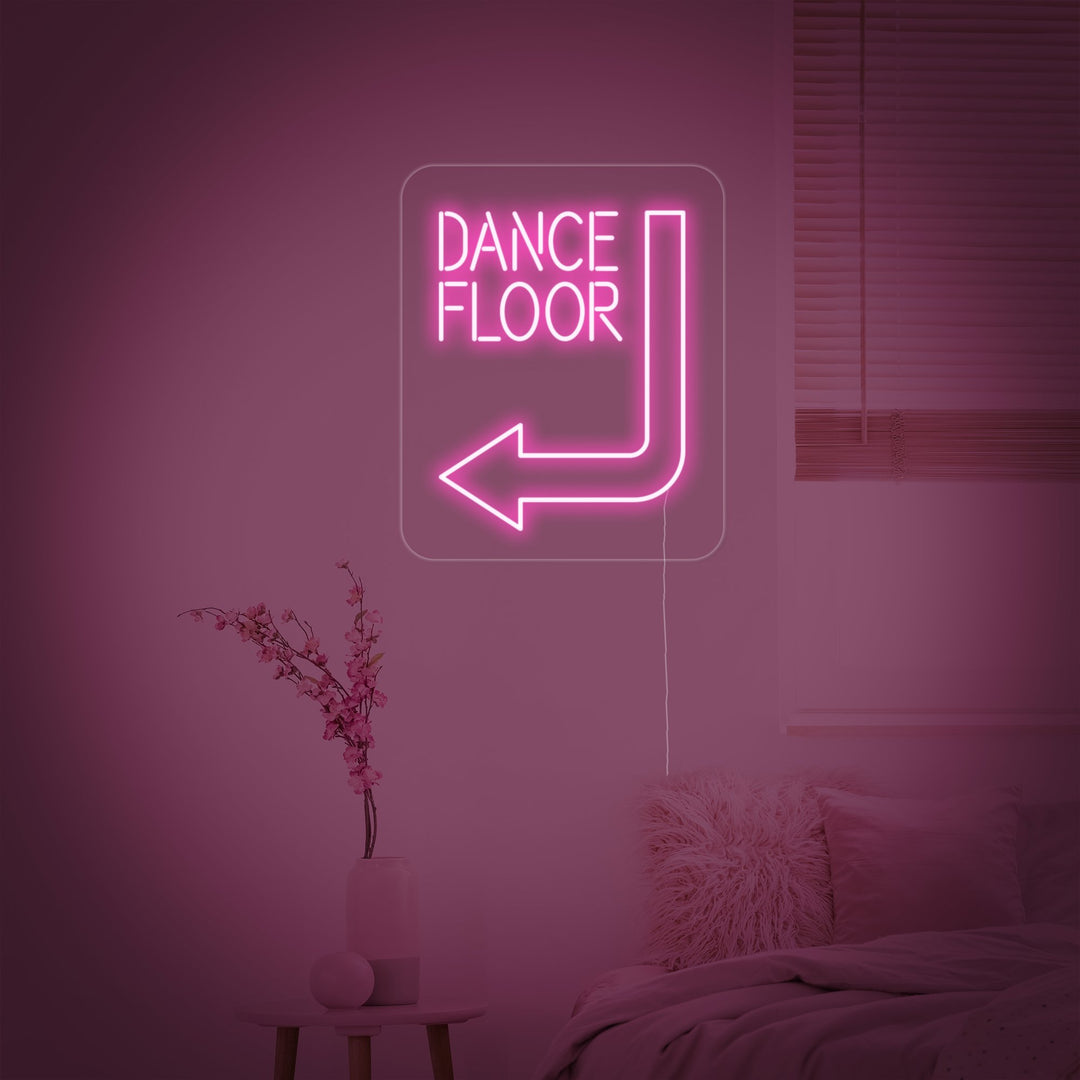 "Dance Floor" Neonskilt