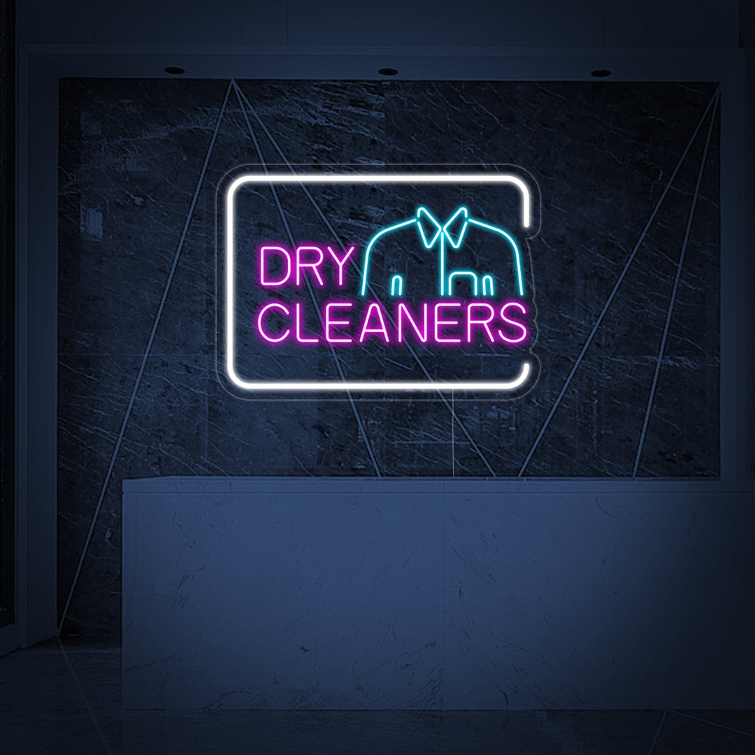 "Dry Cleaners" Neonskilt