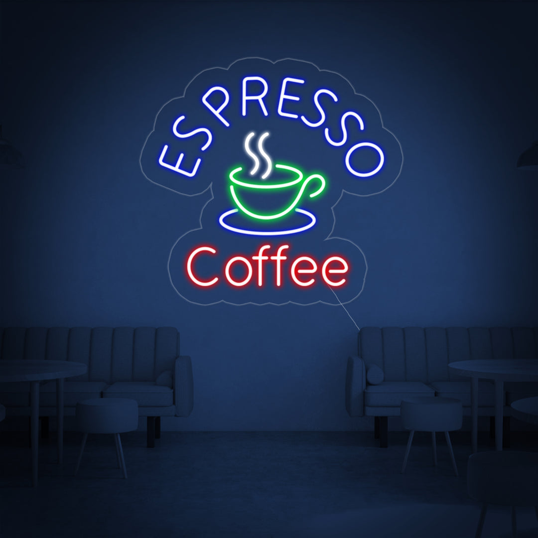 "Espresso Coffee" Neonskilt