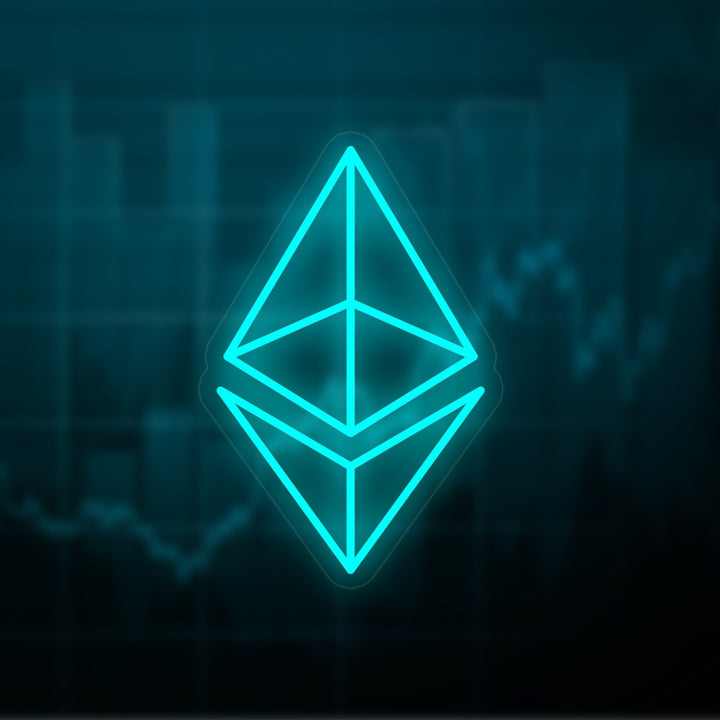"Ethereum Eth" Neonskilt
