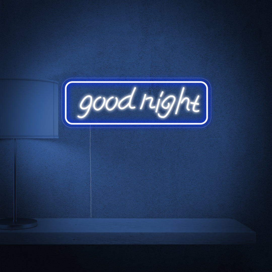 "Good Night" Neonskilt