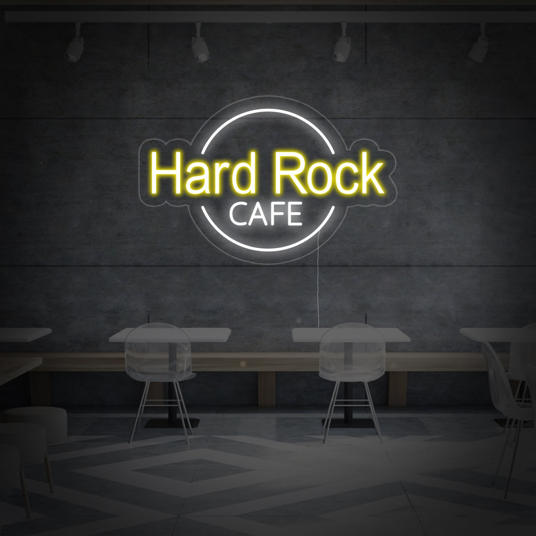 "Hard Rock Cafe" Neonskilt