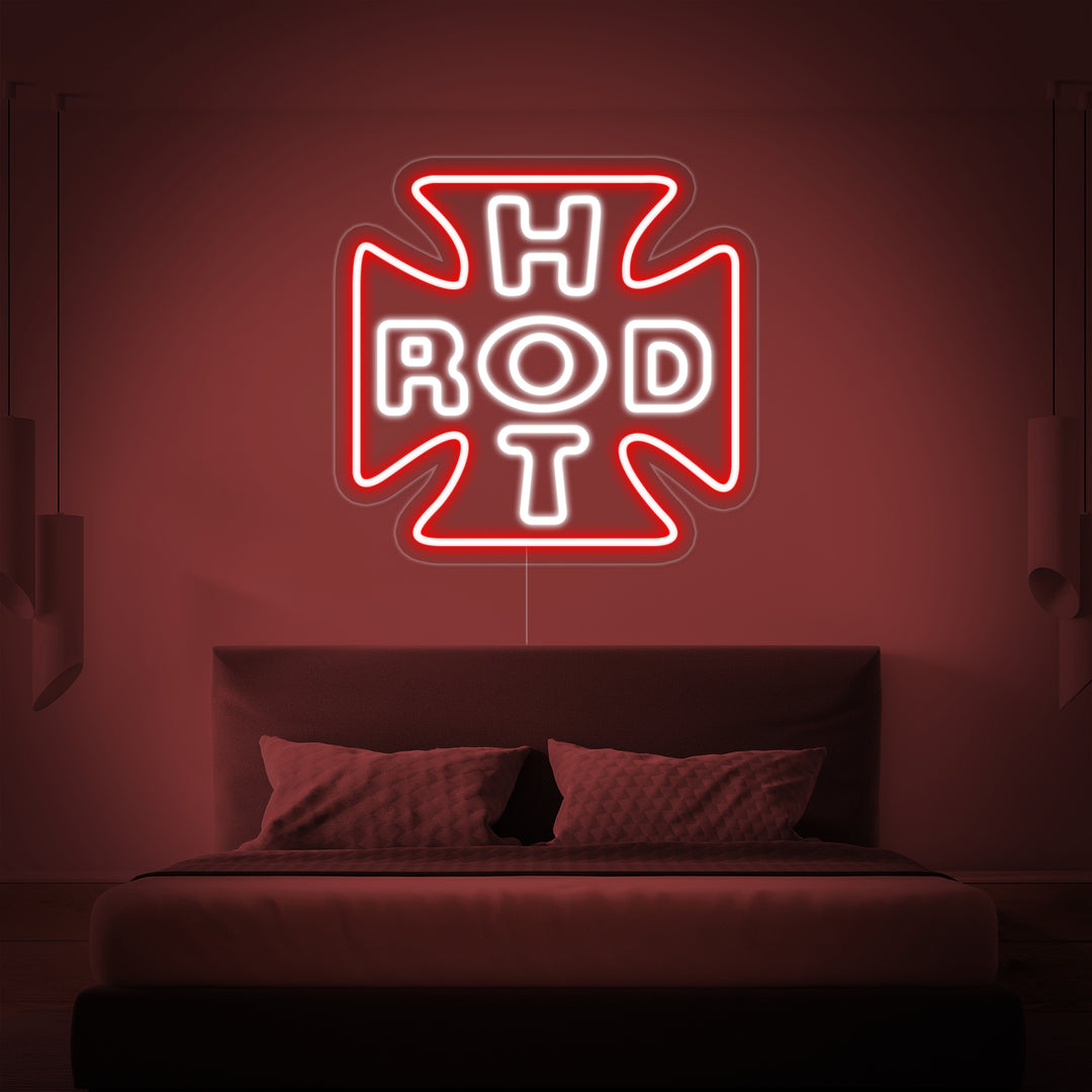 "Hot Rod" Neonskilt
