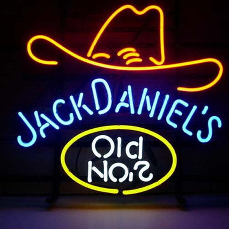 "Jack Old Whiskey" Neonskilt