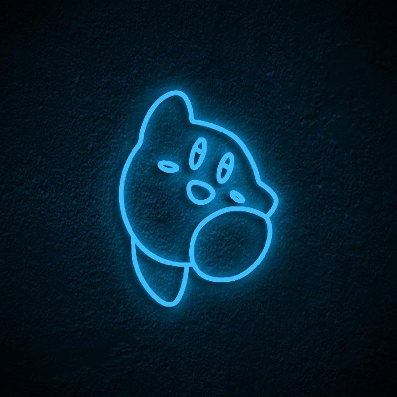 "Kirby" Neonskilt