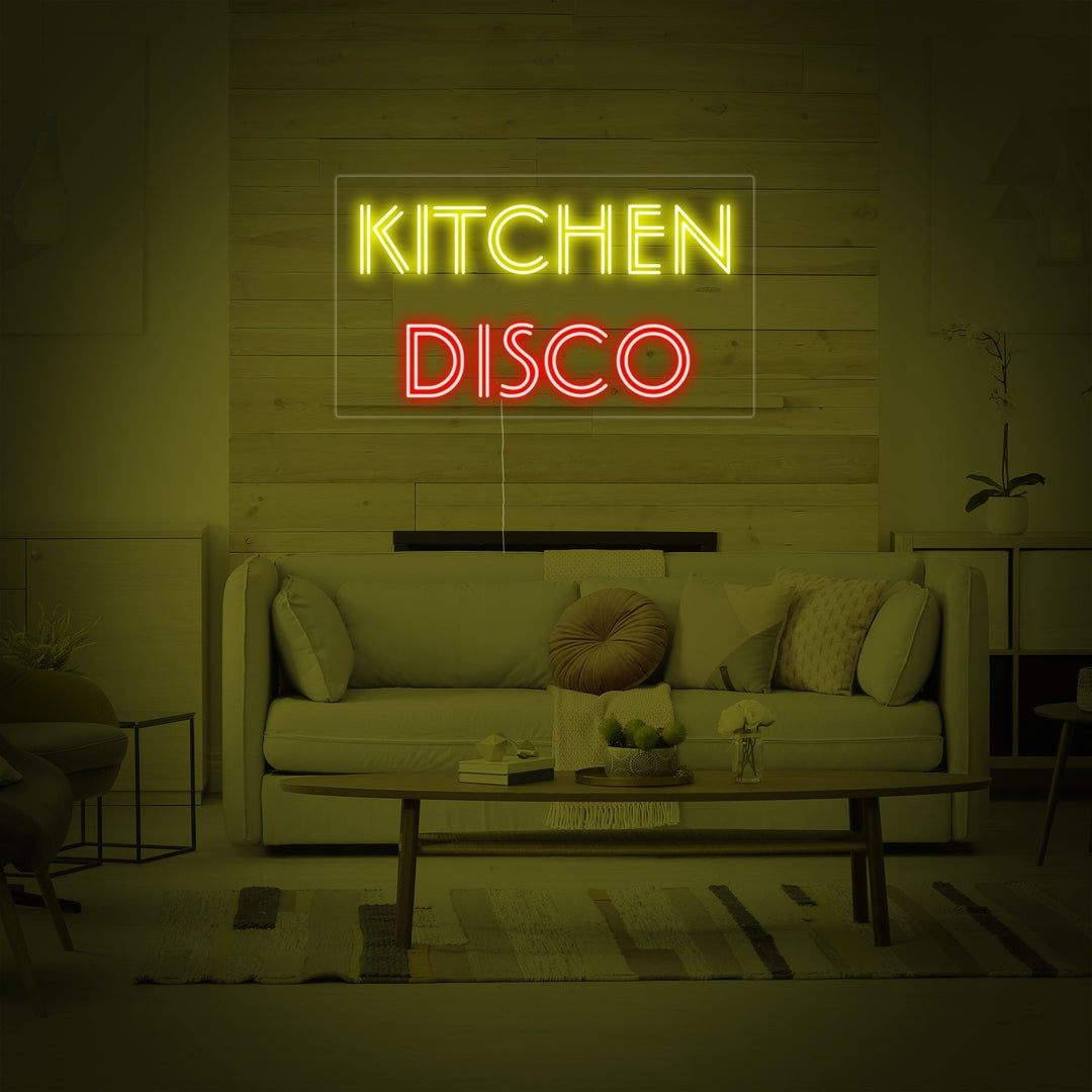 "Kitchen DISCO" Neonskilt