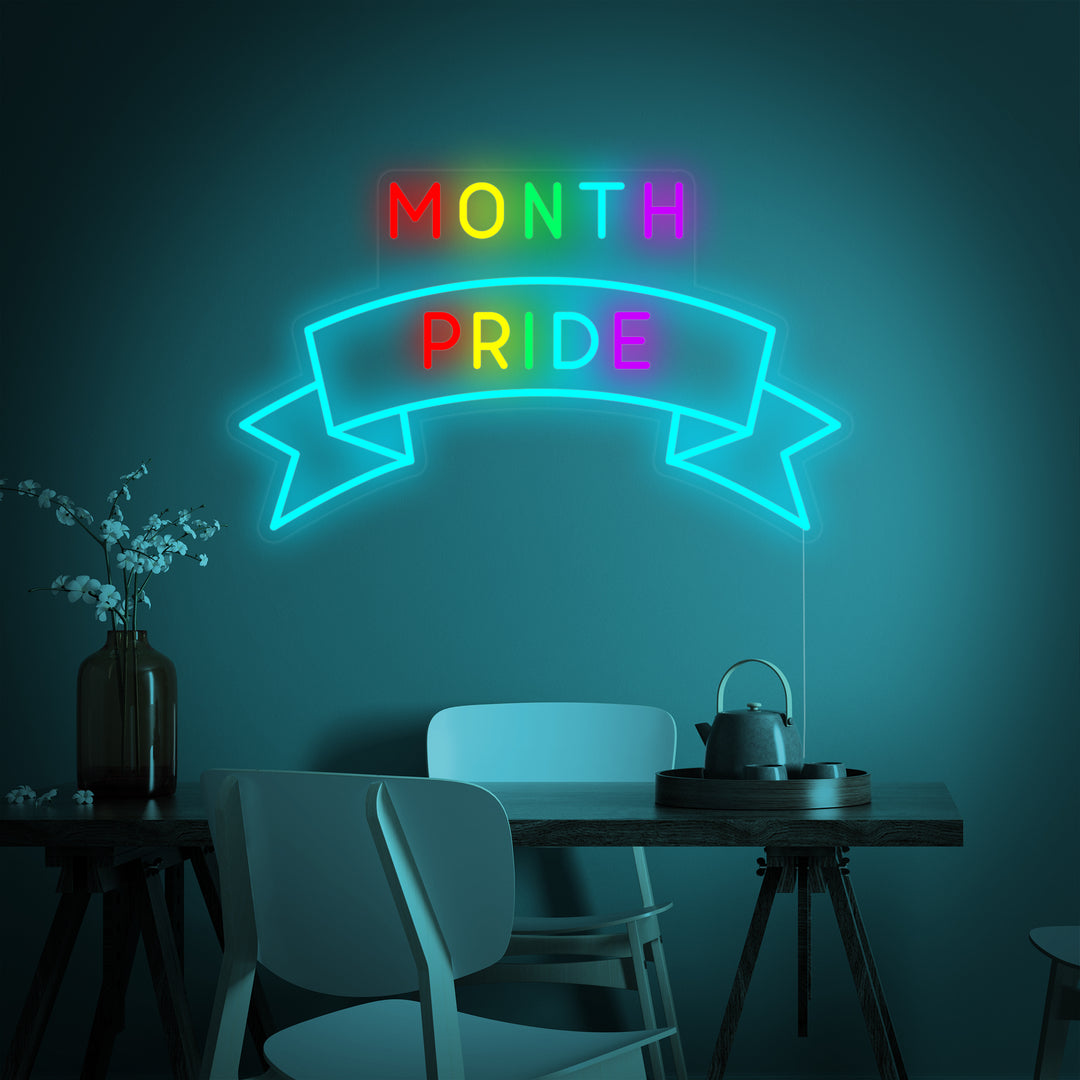 "LGBT Month Pride" Neonskilt