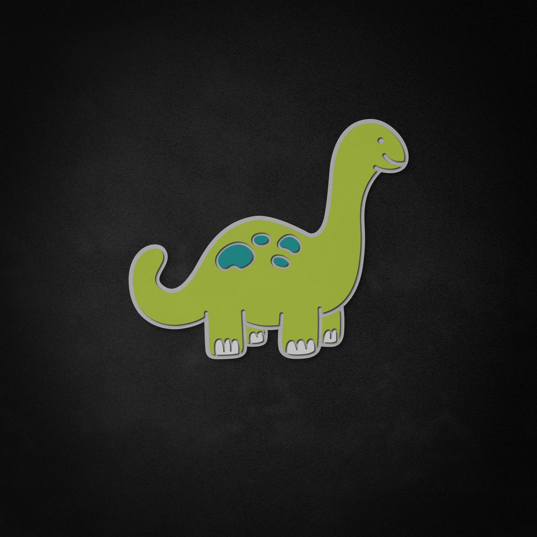 "Brontosaurus" Neon Like